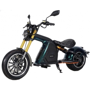Elektrinis motoroleris M8S, 4000W, Li-ion, EEC žalias
